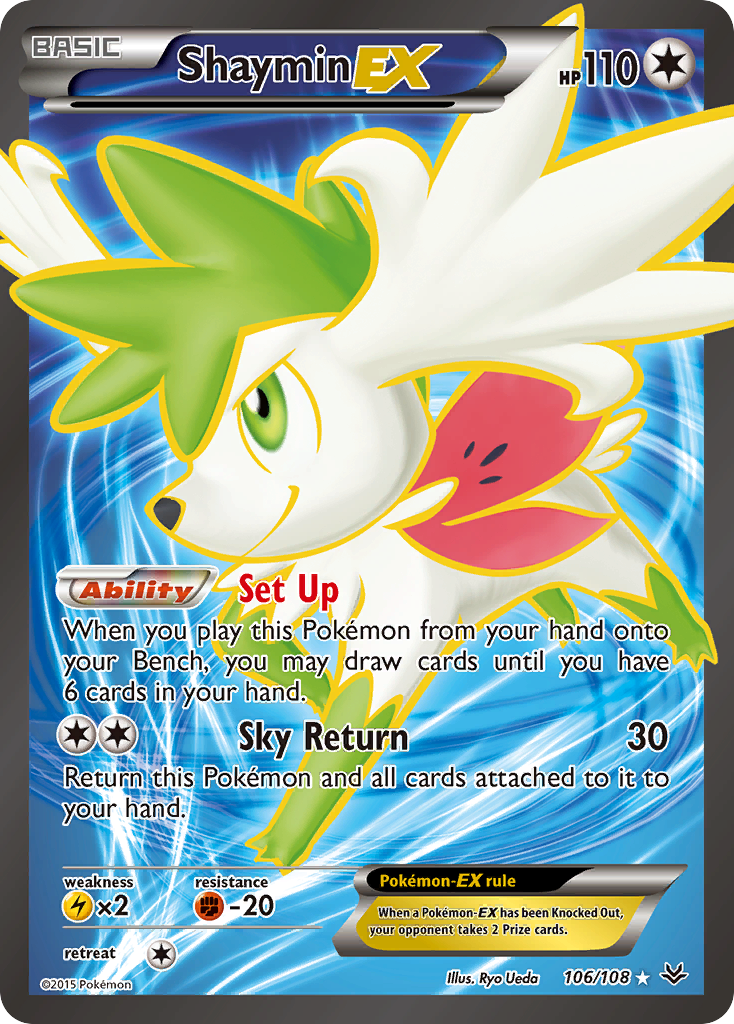 Shaymin EX (106/108) [XY: Roaring Skies] | Play N Trade Winnipeg