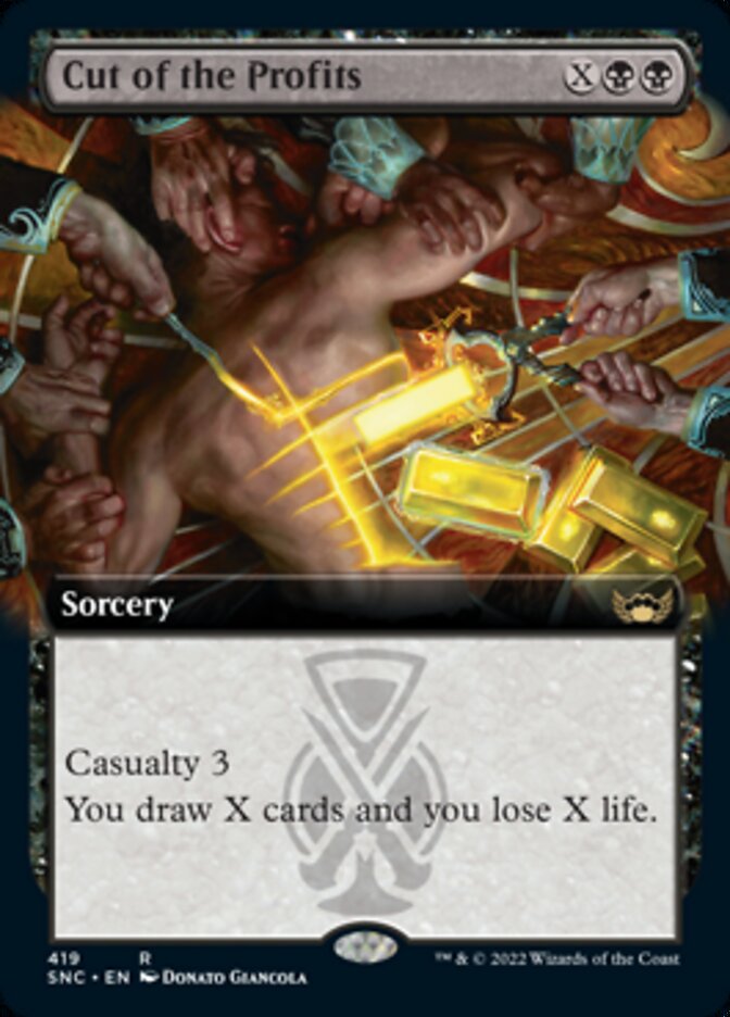 Cut of the Profits (Extended Art) [Streets of New Capenna] | Play N Trade Winnipeg
