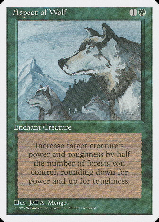 Aspect of Wolf [Fourth Edition] | Play N Trade Winnipeg