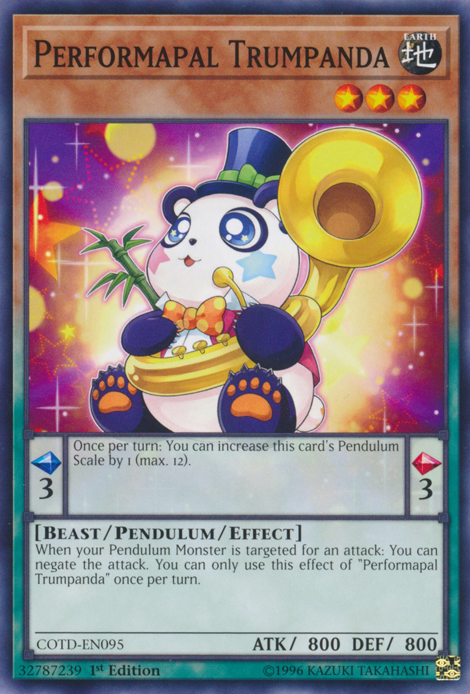 Performapal Trumpanda [COTD-EN095] Common | Play N Trade Winnipeg