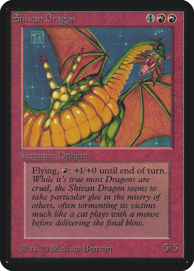 Shivan Dragon [Limited Edition Alpha] | Play N Trade Winnipeg