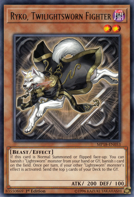 Ryko, Twilightsworn Fighter [MP18-EN053] Rare | Play N Trade Winnipeg