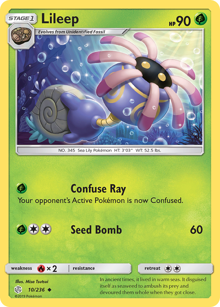 Lileep (10/236) [Sun & Moon: Cosmic Eclipse] | Play N Trade Winnipeg