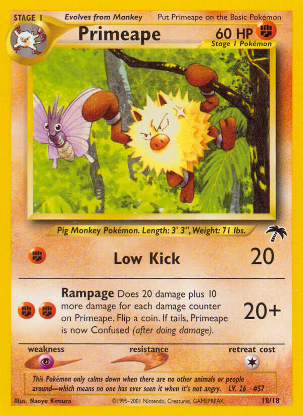 Primeape (18/18) [Southern Islands] | Play N Trade Winnipeg