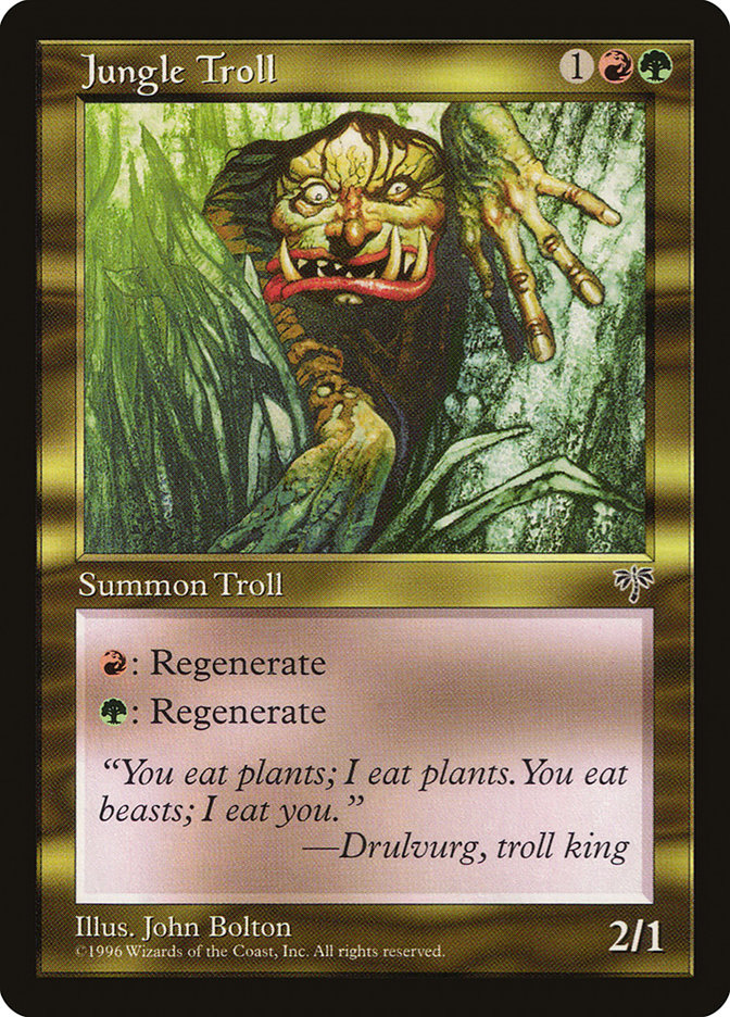 Jungle Troll [Mirage] | Play N Trade Winnipeg