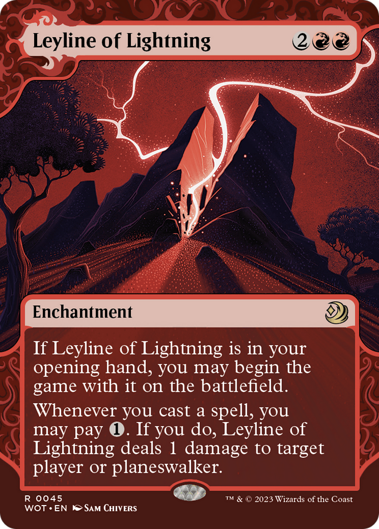 Leyline of Lightning [Wilds of Eldraine: Enchanting Tales] | Play N Trade Winnipeg