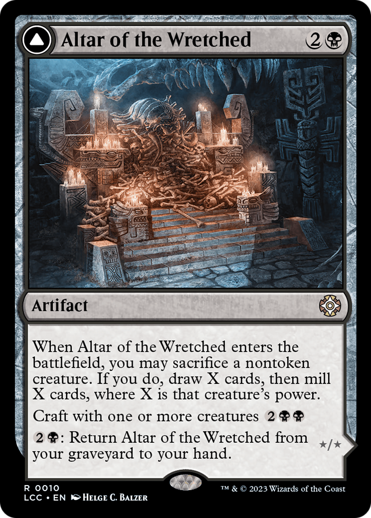 Altar of the Wretched // Wretched Bonemass [The Lost Caverns of Ixalan Commander] | Play N Trade Winnipeg