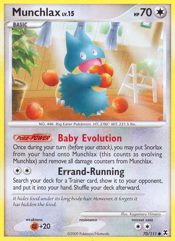 Munchlax (70/111) [Platinum: Rising Rivals] | Play N Trade Winnipeg