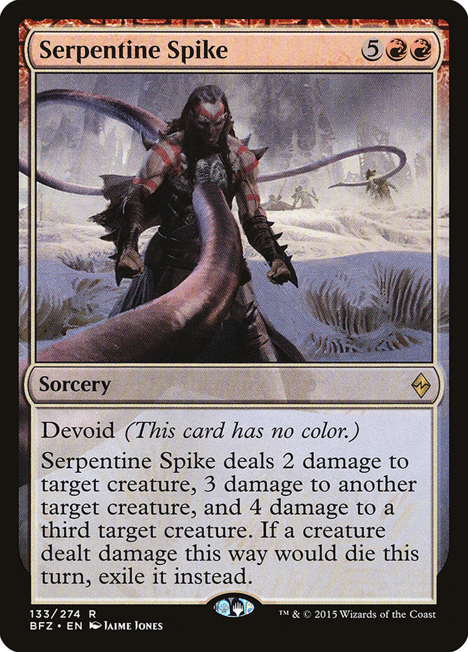 Serpentine Spike [Battle for Zendikar] | Play N Trade Winnipeg