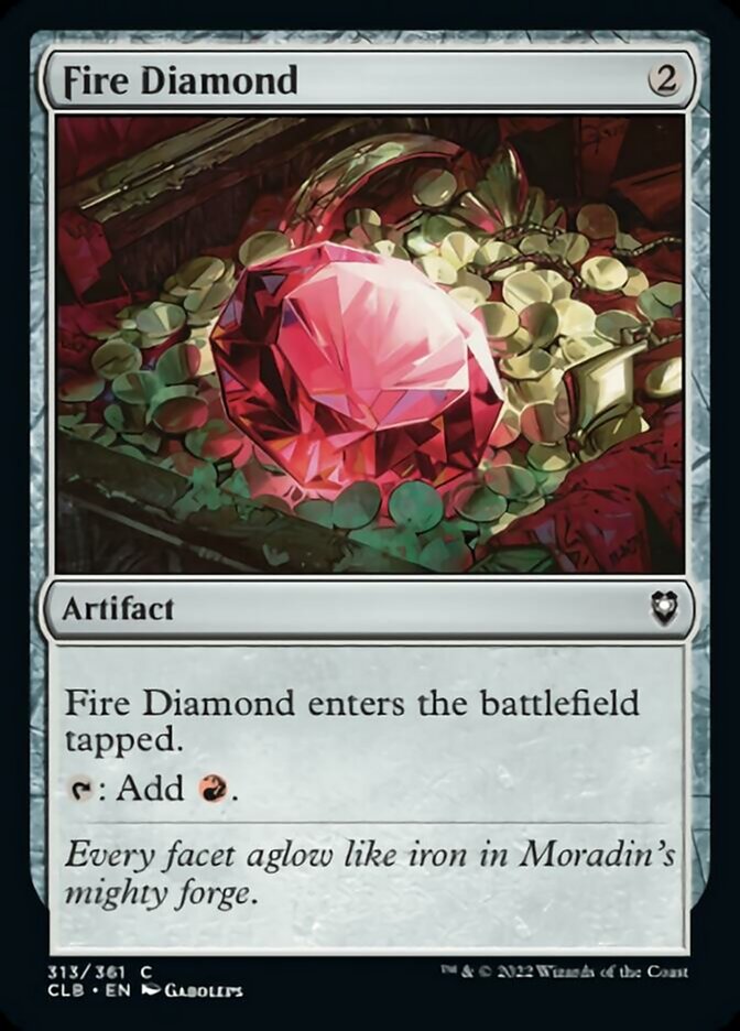 Fire Diamond [Commander Legends: Battle for Baldur's Gate] | Play N Trade Winnipeg