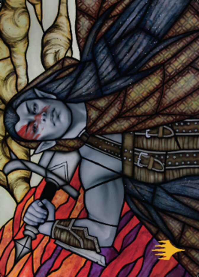 Radha, Coalition Warlord Art Card (Gold-Stamped Signature) [Dominaria United Art Series] | Play N Trade Winnipeg
