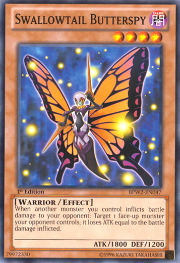 Swallowtail Butterspy [BPW2-EN047] Common | Play N Trade Winnipeg