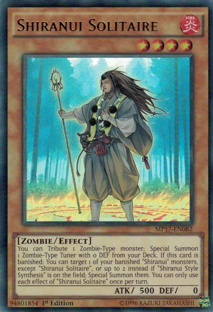 Shiranui Solitaire [MP17-EN082] Ultra Rare | Play N Trade Winnipeg