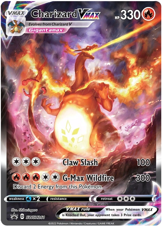 Charizard VMAX (SWSH261) [Sword & Shield: Black Star Promos] | Play N Trade Winnipeg