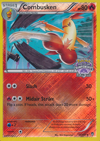 Combusken (13/111) (Championship Promo) [XY: Furious Fists] | Play N Trade Winnipeg