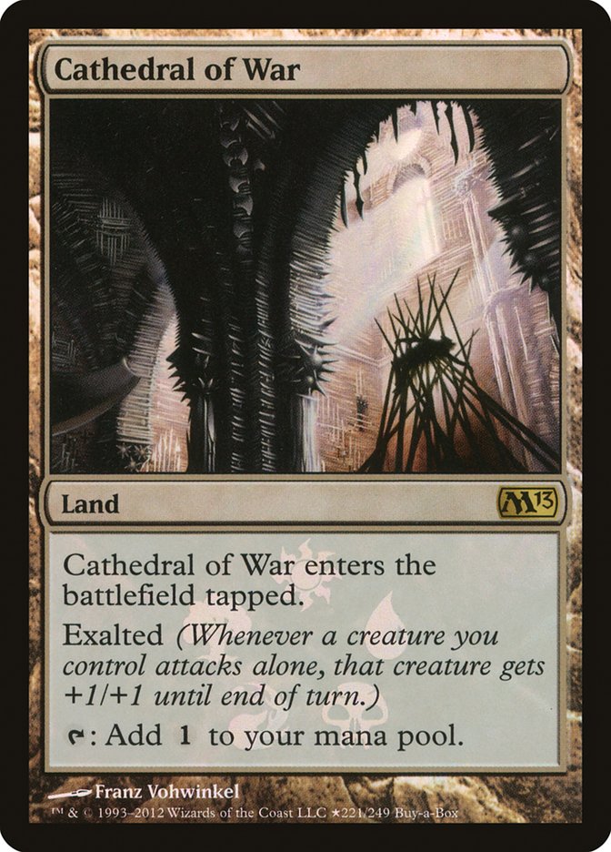 Cathedral of War (Buy-A-Box) [Magic 2013 Promos] | Play N Trade Winnipeg