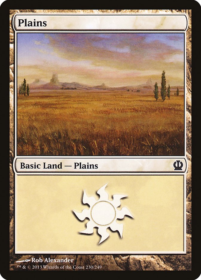 Plains (230) [Theros] | Play N Trade Winnipeg