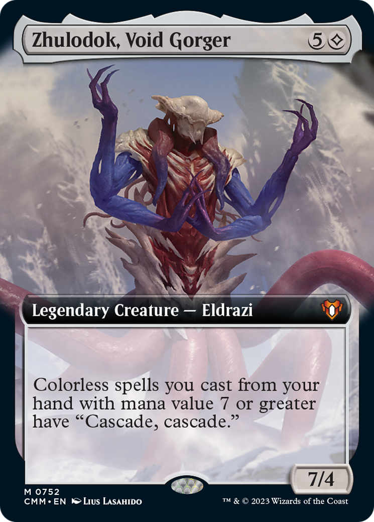 Zhulodok, Void Gorger (Extended Art) [Commander Masters] | Play N Trade Winnipeg