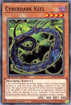 Cyberdark Keel [SGX1-ENG07] Common | Play N Trade Winnipeg