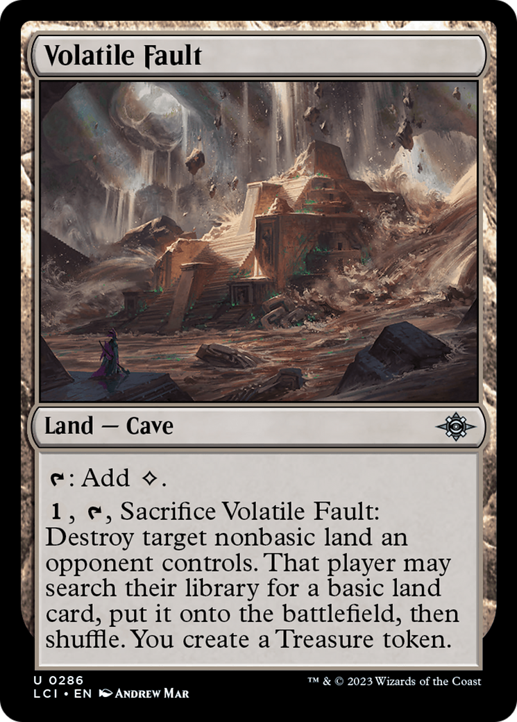 Volatile Fault [The Lost Caverns of Ixalan] | Play N Trade Winnipeg