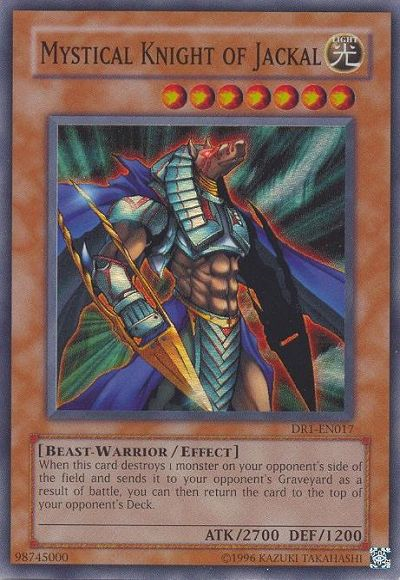 Mystical Knight of Jackal [DR1-EN017] Super Rare | Play N Trade Winnipeg