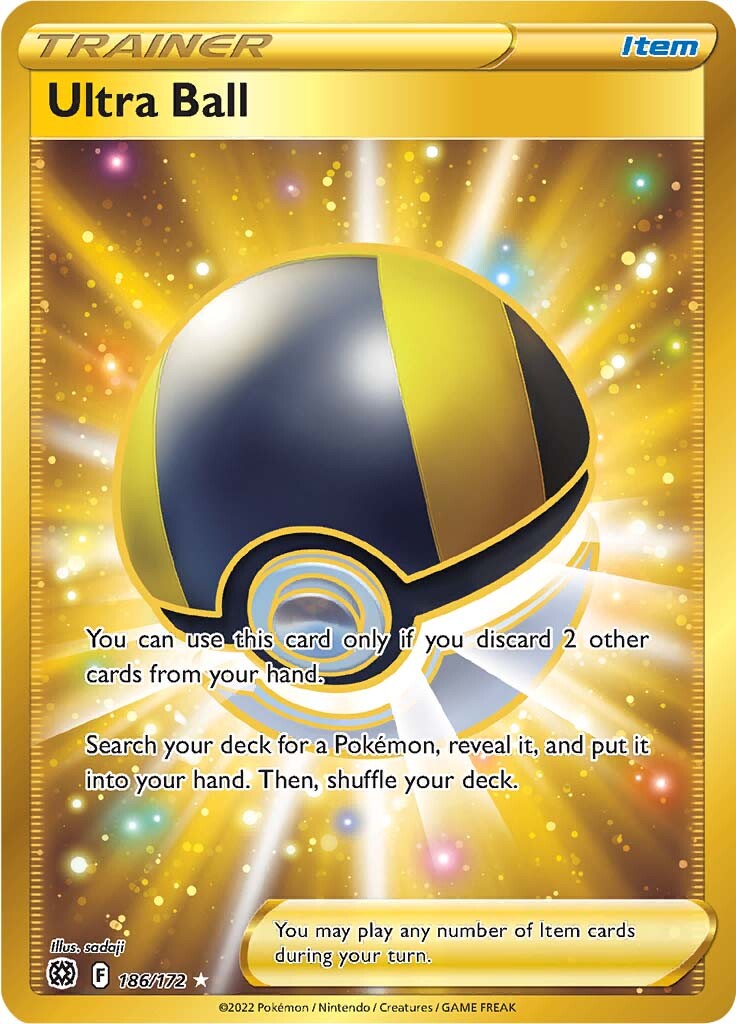 Ultra Ball (186/172) [Sword & Shield: Brilliant Stars] | Play N Trade Winnipeg