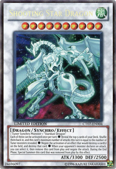 Shooting Star Dragon [CT07-EN004] Secret Rare | Play N Trade Winnipeg