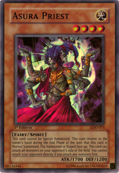 Asura Priest [LOD-071] Super Rare | Play N Trade Winnipeg