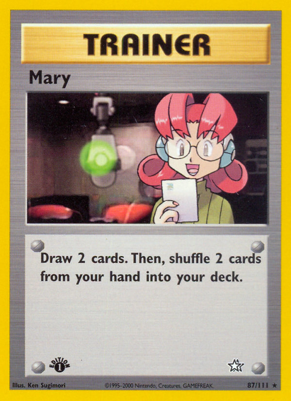 Mary (87/111) [Neo Genesis 1st Edition] | Play N Trade Winnipeg