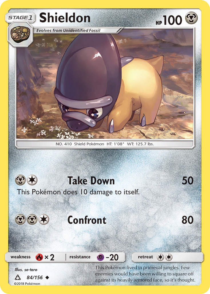 Shieldon (84/156) [Sun & Moon: Ultra Prism] | Play N Trade Winnipeg