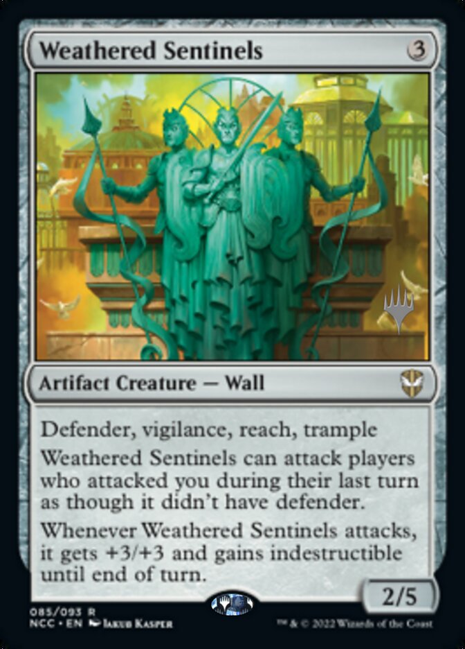 Weathered Sentinels (Promo Pack) [Streets of New Capenna Commander Promos] | Play N Trade Winnipeg