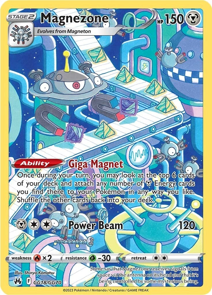 Magnezone (GG18/GG70) [Sword & Shield: Crown Zenith] | Play N Trade Winnipeg