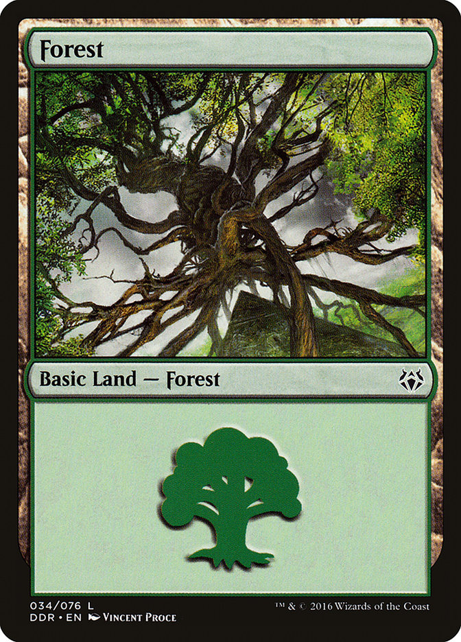 Forest (34) [Duel Decks: Nissa vs. Ob Nixilis] | Play N Trade Winnipeg