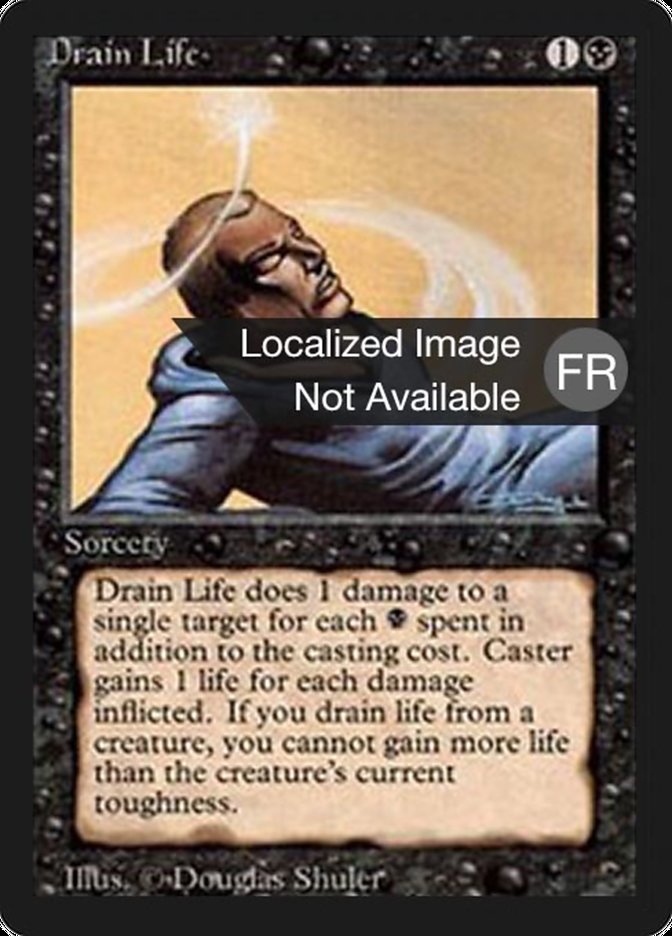 Drain Life [Foreign Black Border] | Play N Trade Winnipeg