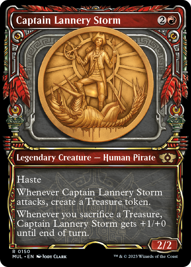 Captain Lannery Storm (Halo Foil) [Multiverse Legends] | Play N Trade Winnipeg