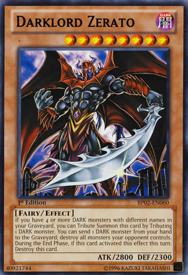 Darklord Zerato [BP02-EN060] Rare | Play N Trade Winnipeg