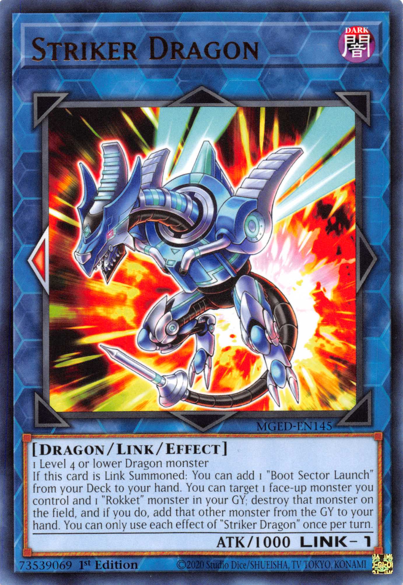 Striker Dragon [MGED-EN145] Rare | Play N Trade Winnipeg