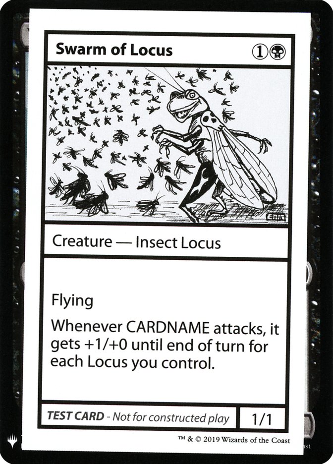 Swarm of Locus [Mystery Booster Playtest Cards] | Play N Trade Winnipeg