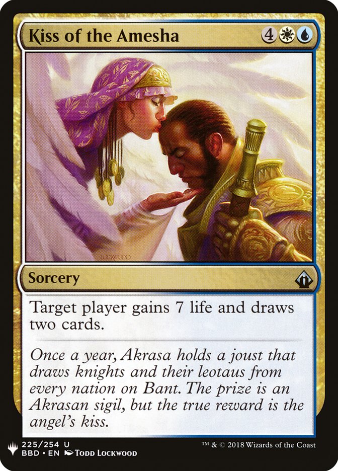 Kiss of the Amesha [Mystery Booster] | Play N Trade Winnipeg