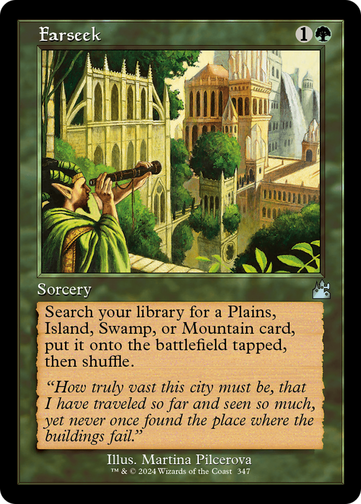 Farseek (Retro Frame) [Ravnica Remastered] | Play N Trade Winnipeg