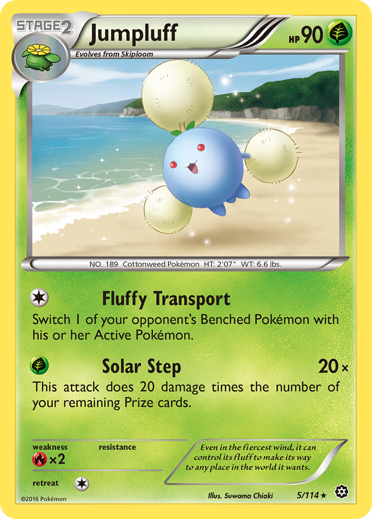 Jumpluff (5/114) [XY: Steam Siege] | Play N Trade Winnipeg