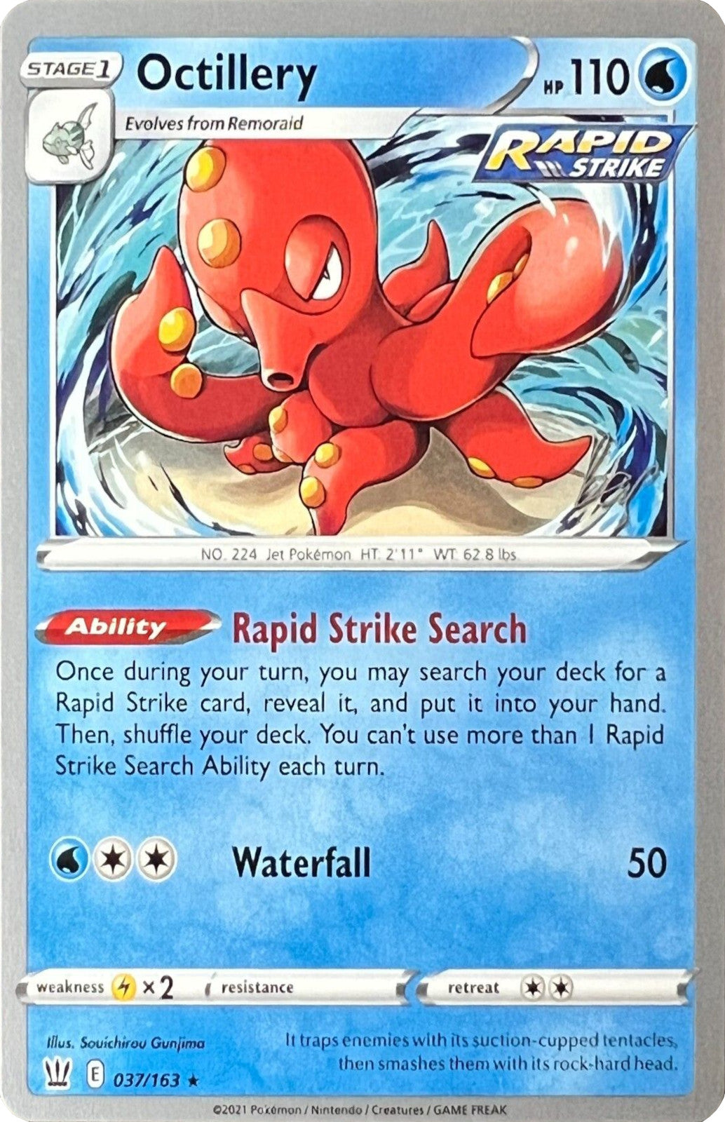 Octillery (037/163) (Cheryl Again - Sebastian Lashmet) [World Championships 2022] | Play N Trade Winnipeg