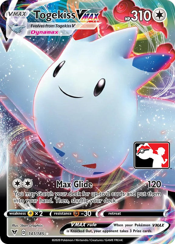 Togekiss VMAX (141/185) [Prize Pack Series One] | Play N Trade Winnipeg