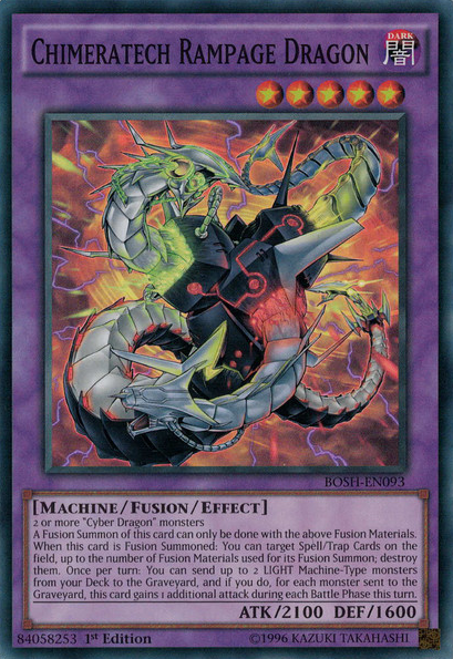 Chimeratech Rampage Dragon [BOSH-EN093] Super Rare | Play N Trade Winnipeg