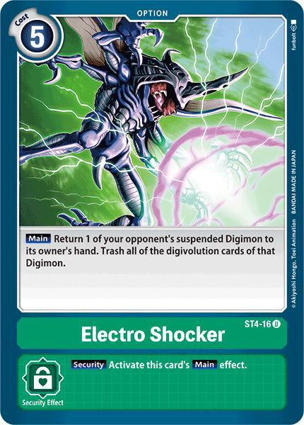 Electro Shocker [ST4-16] [Starter Deck: Giga Green] | Play N Trade Winnipeg