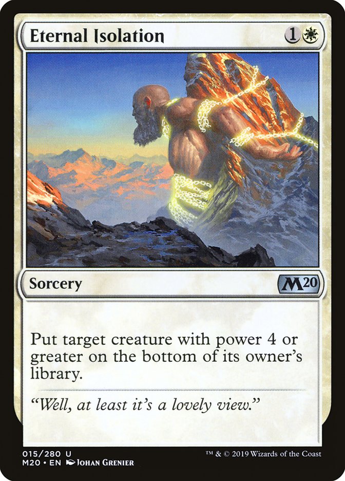 Eternal Isolation [Core Set 2020] | Play N Trade Winnipeg
