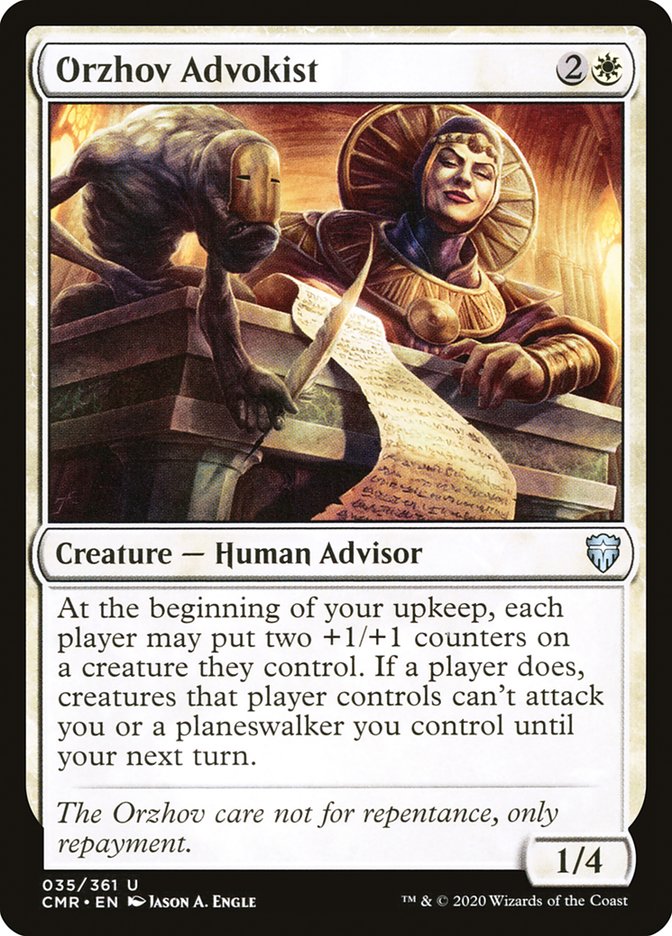 Orzhov Advokist [Commander Legends] | Play N Trade Winnipeg