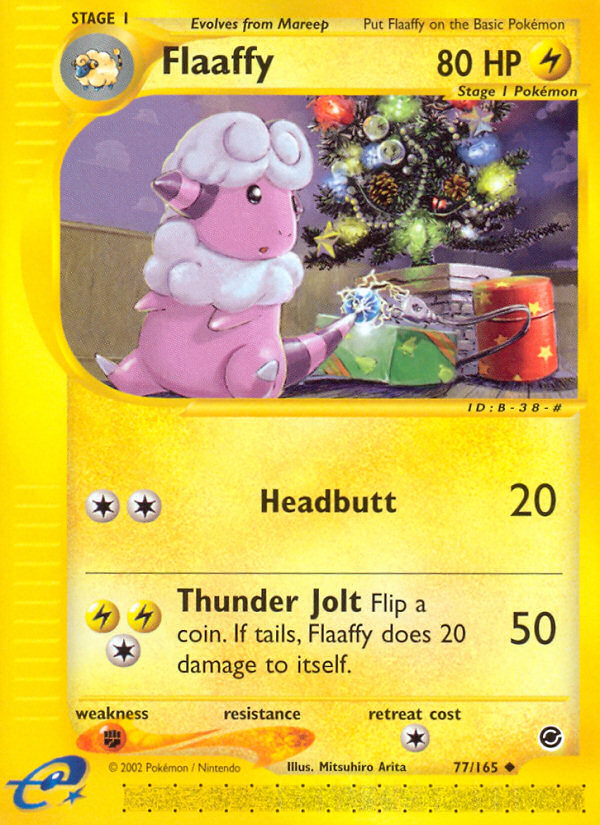 Flaaffy (77/165) [Expedition: Base Set] | Play N Trade Winnipeg