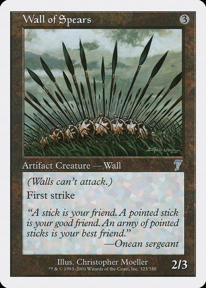 Wall of Spears [Seventh Edition] | Play N Trade Winnipeg