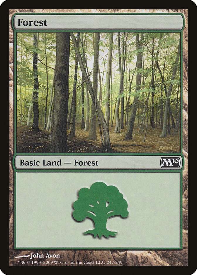 Forest (247) [Magic 2010] | Play N Trade Winnipeg